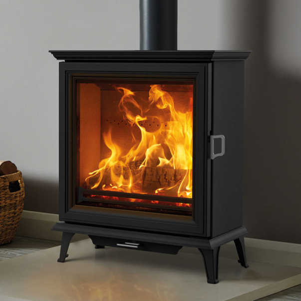 Woodtec 5W Wide woodburning stove Rigby Fires