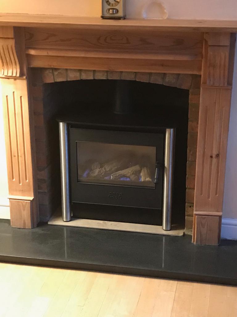 Esse 225 Gas Stove Installation- Ealing, West London - Rigby Fires