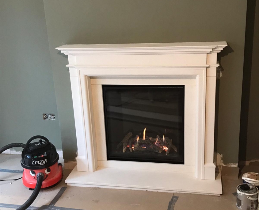 Fireplace & Glass Fronted Gas Fire Installation Chorleywood Rigbys