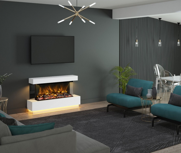 Electric Fireplace Suite Installation