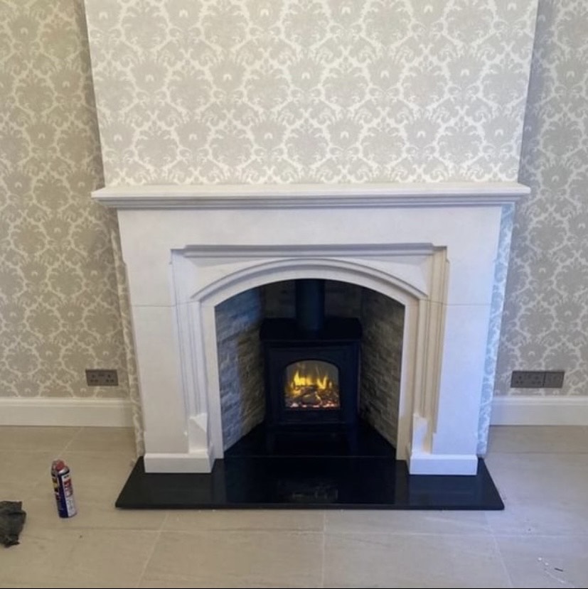 Stovax Stockton Electric Stove Installation Pinner Rigbys Stovax