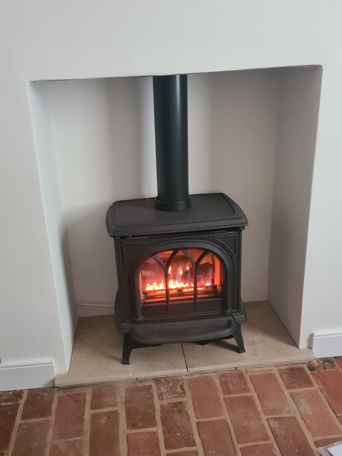 Rigby's: Stovax Wood Burning Stove Installation - Farnborough