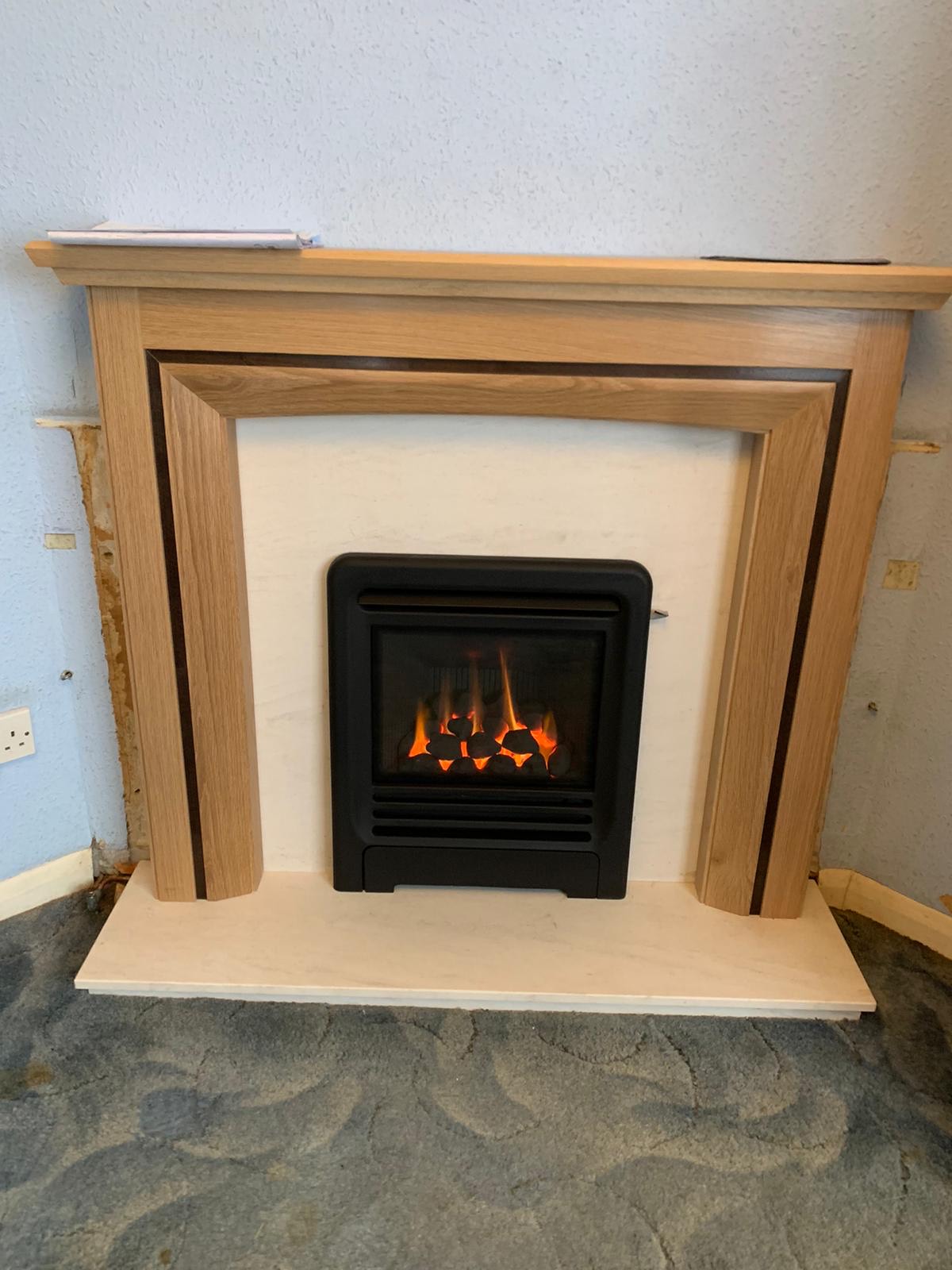 Contemporary Gas Fire Installation Harrow Weald Gas Fire installer