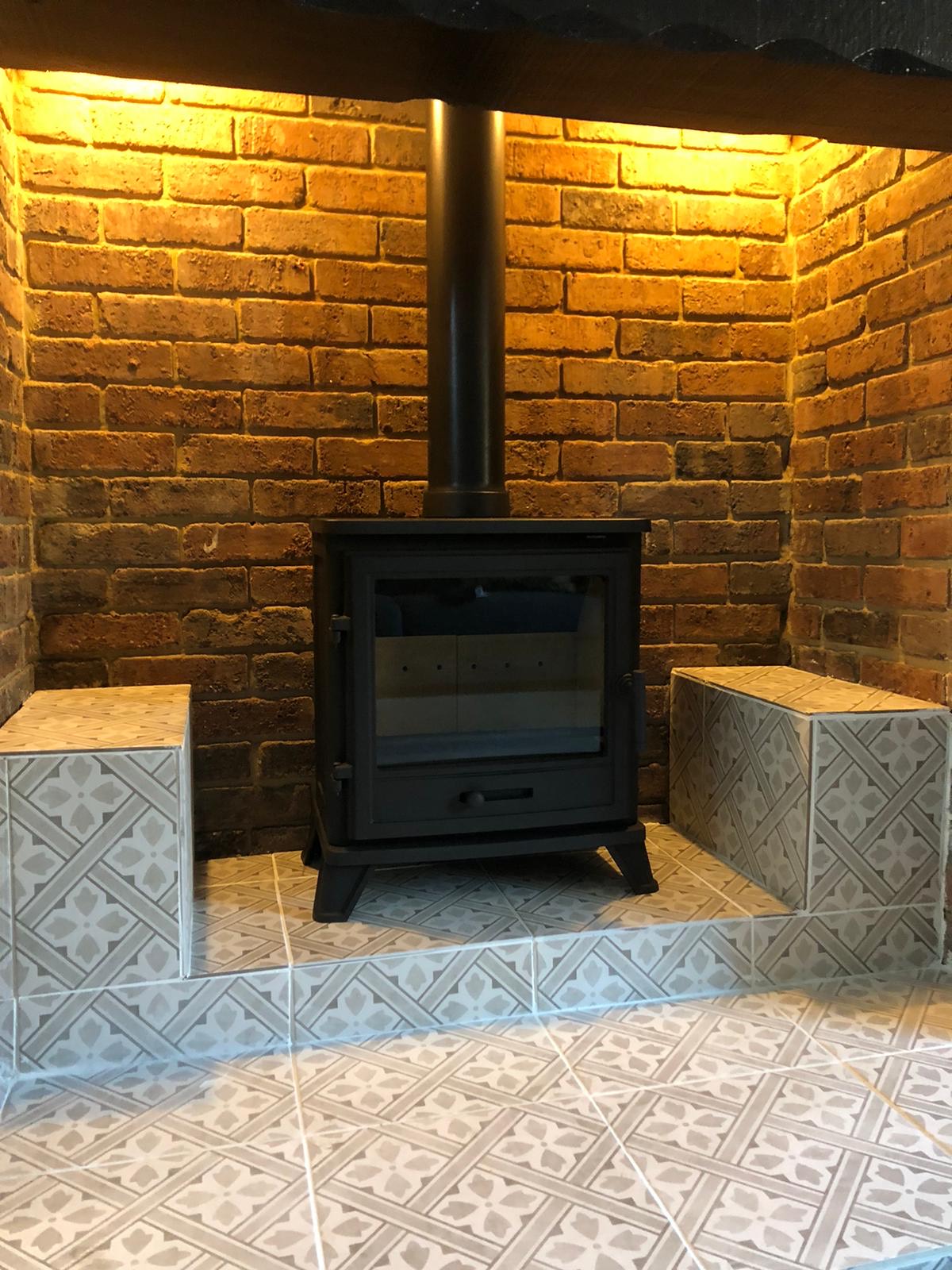 Capital Bassington Multifuel Stove Installation High