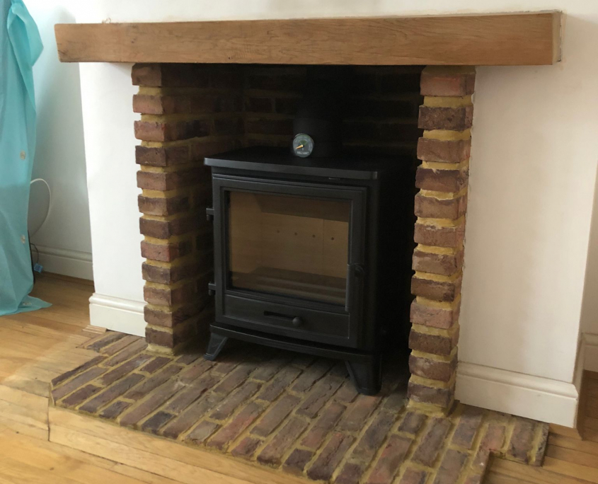 Traditional Wood Burning Stove Installation Hatch End Rigbys Woodburning Stove Installation