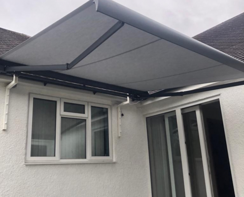 A Professional Motorised Patio Awning Installation in Kings Langley