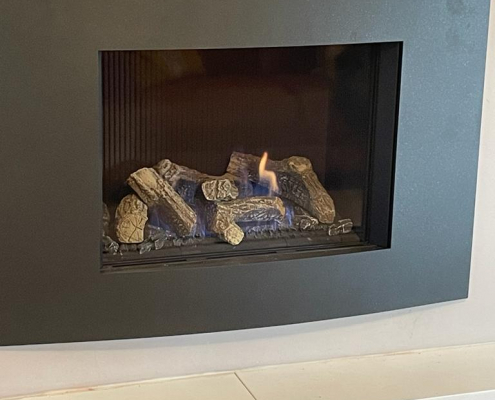 Modern Gas Fireplace