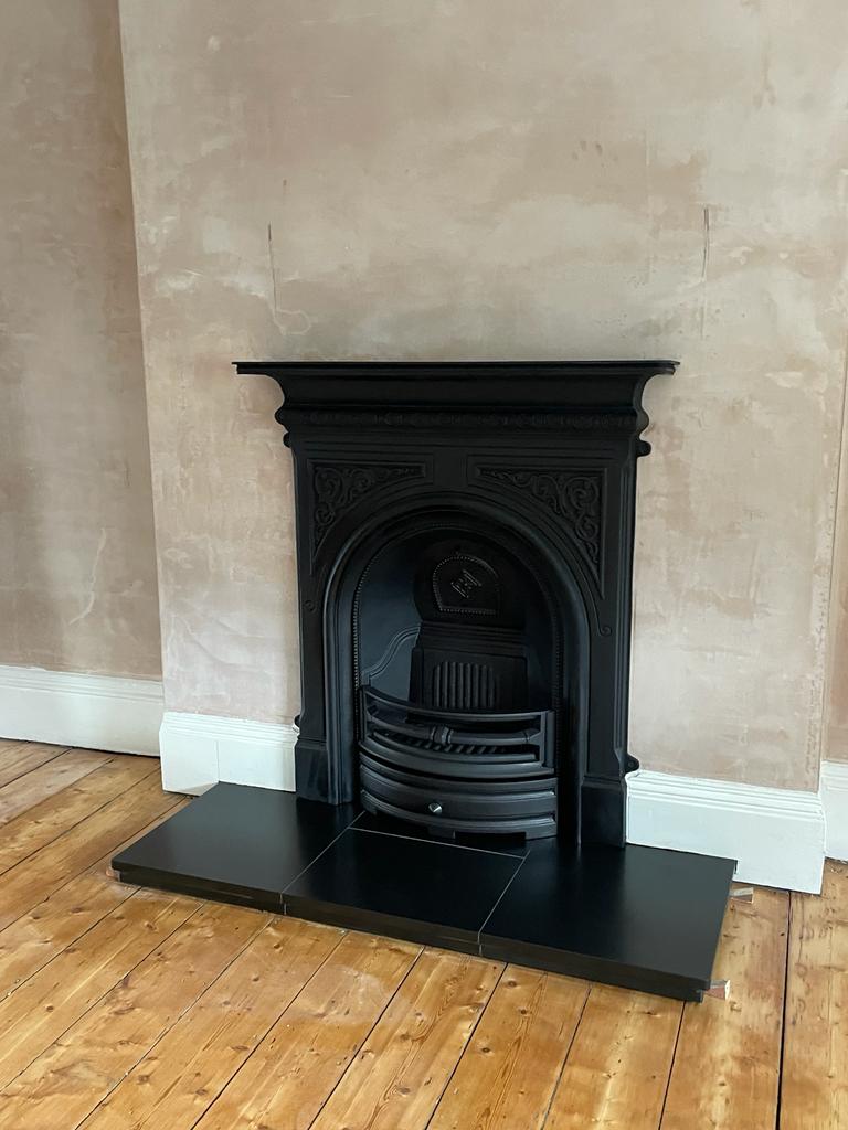 Cast Iron Fireplace Installation in Ealing