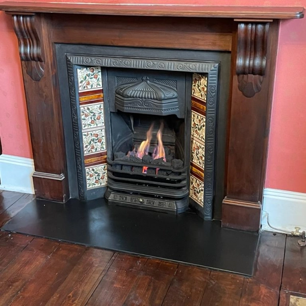 Traditional Gas Fireplace