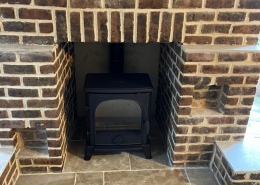 Traditional Stove Installation