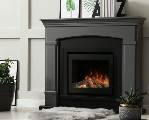 Inset Electric Fireplace Stove