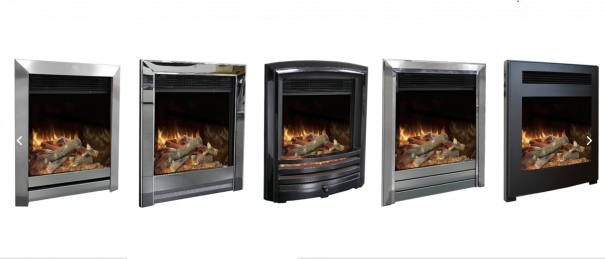 Electric Inset Fire frame options