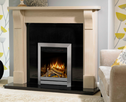Inset Electric Fireplace Installation