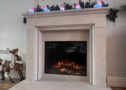 Electric Fireplace Installation in Pinner