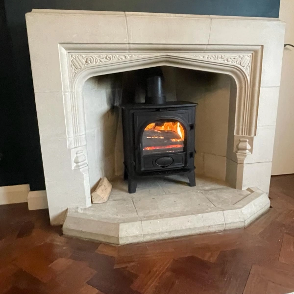 A Professional Wood Burning Stove in Chesham