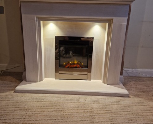 Electric Fireplace Installation in Harrow