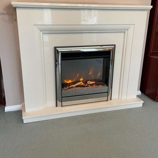 electric fireplace installation
