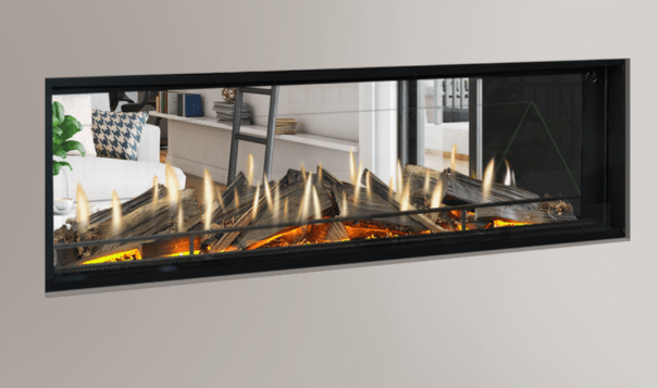 Doubke Sided Electric Fire