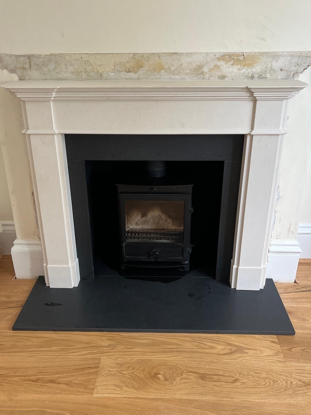 View of Fireplace Installation in Ealing