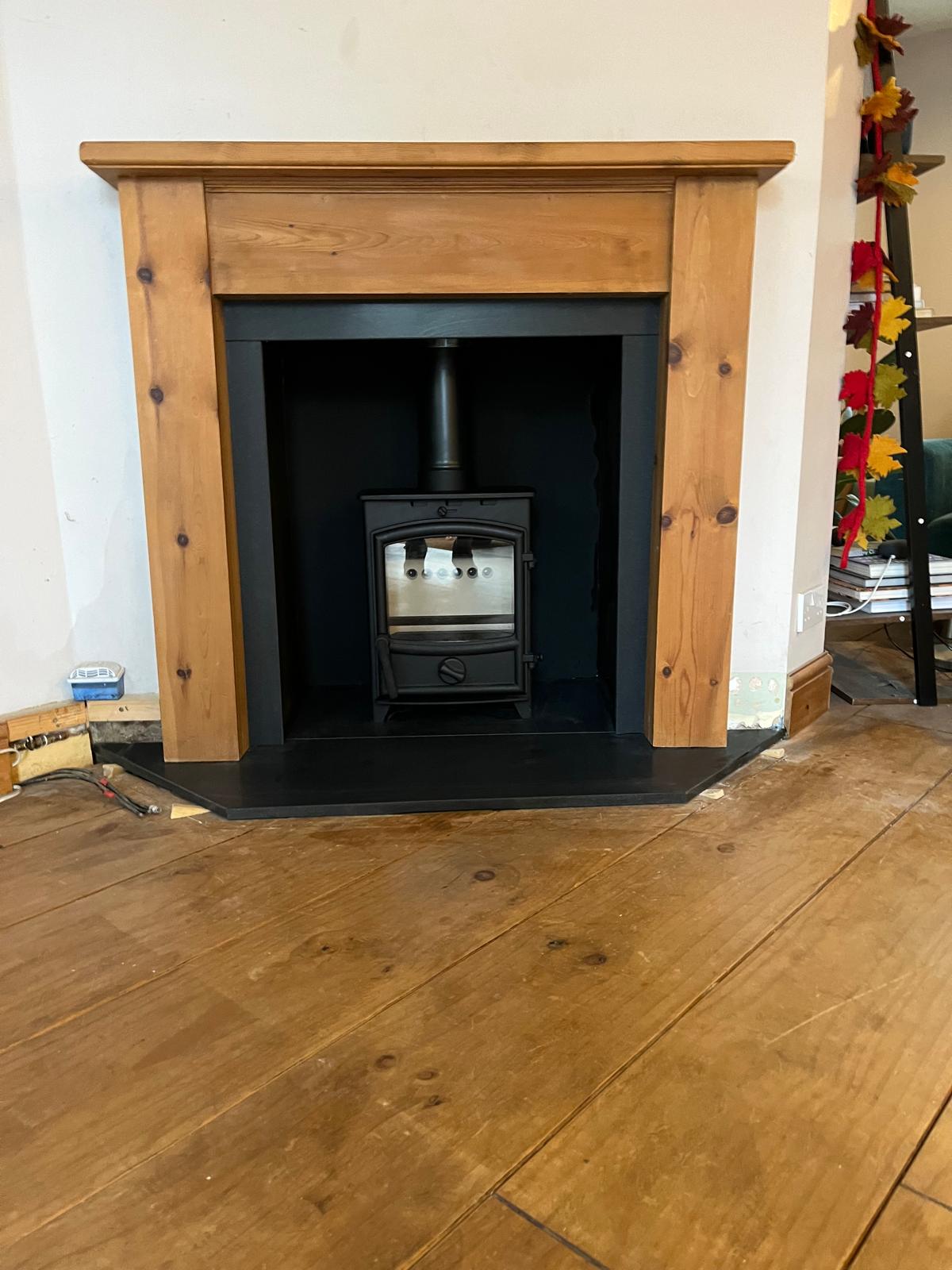 11+ Wood Burning Stove Matt Wood Burning Stove Installation in : Tring