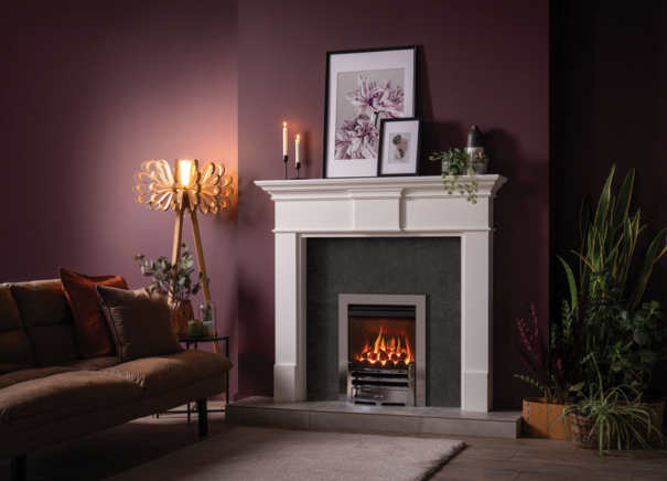 Gazco Arts with Polished Frame