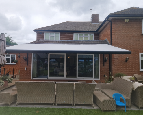 patio awning installation in enfield