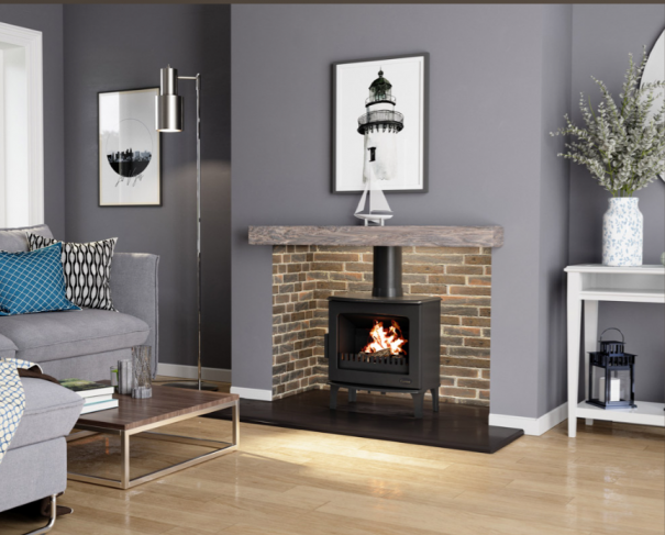 Carron Eco Stove Black