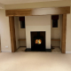 Wood-burning stove installation in Rickmansworth
