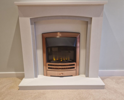 Electric Fireplace Installation