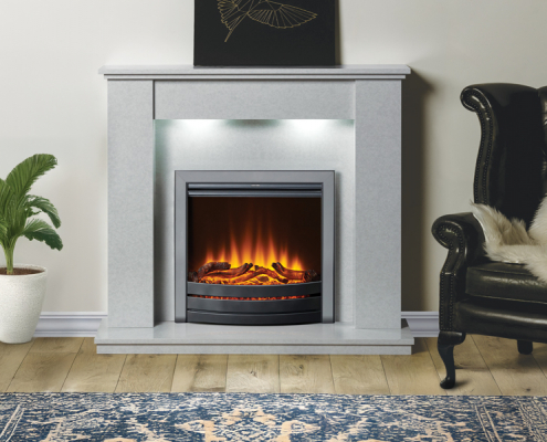 electric fireplace suites