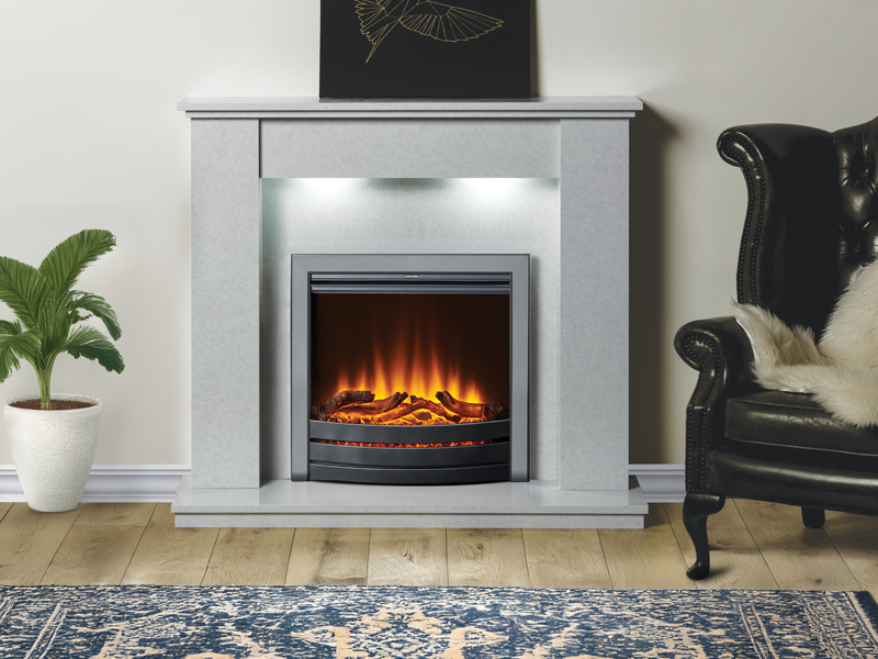 electric fireplace suites