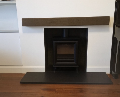 log burning installation in Ruislip