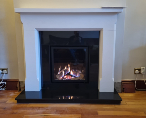 gas fireplace installation