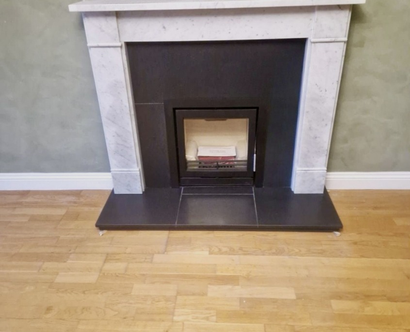 Inset Wood Burning Stove Installation in : Chesham
