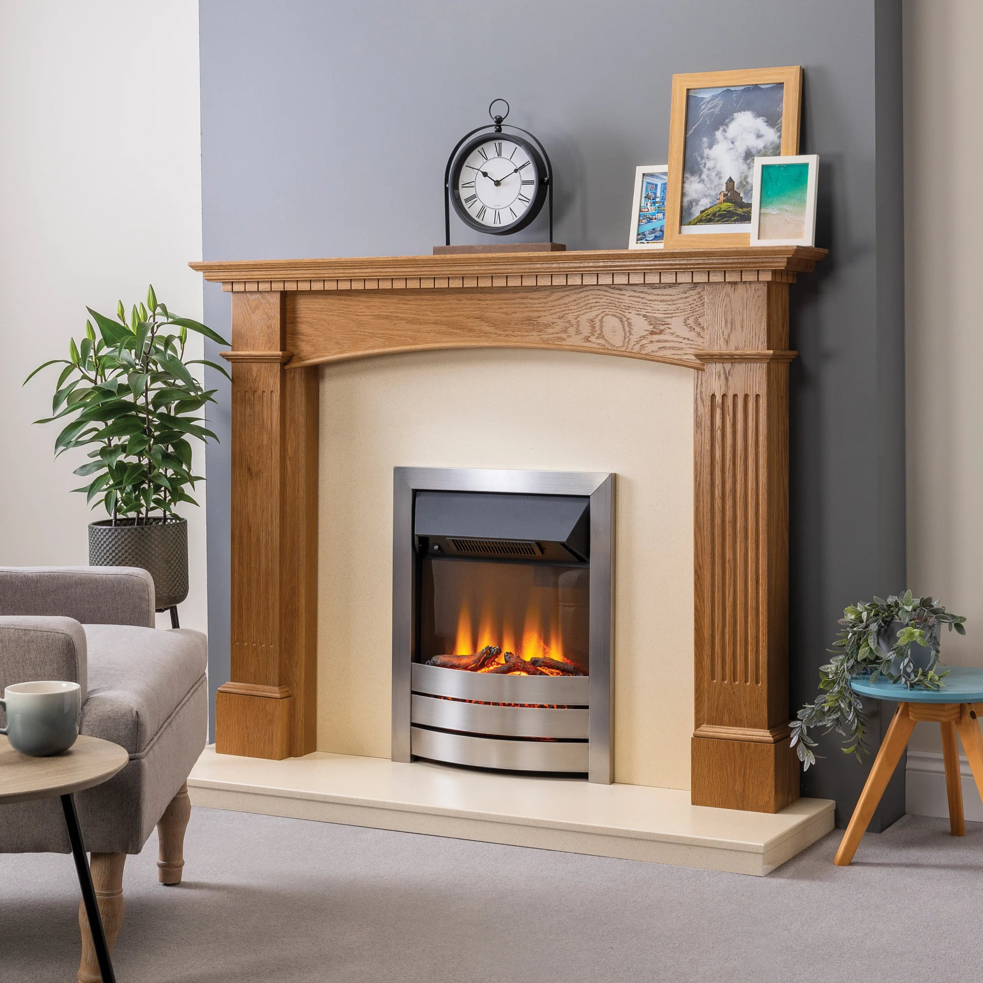 Focus Denbeigh Wooden Fireplace Surround