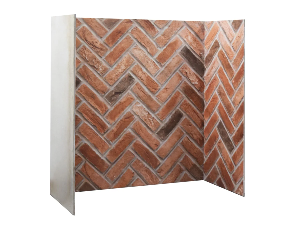 Vintage Architectural Herringbone