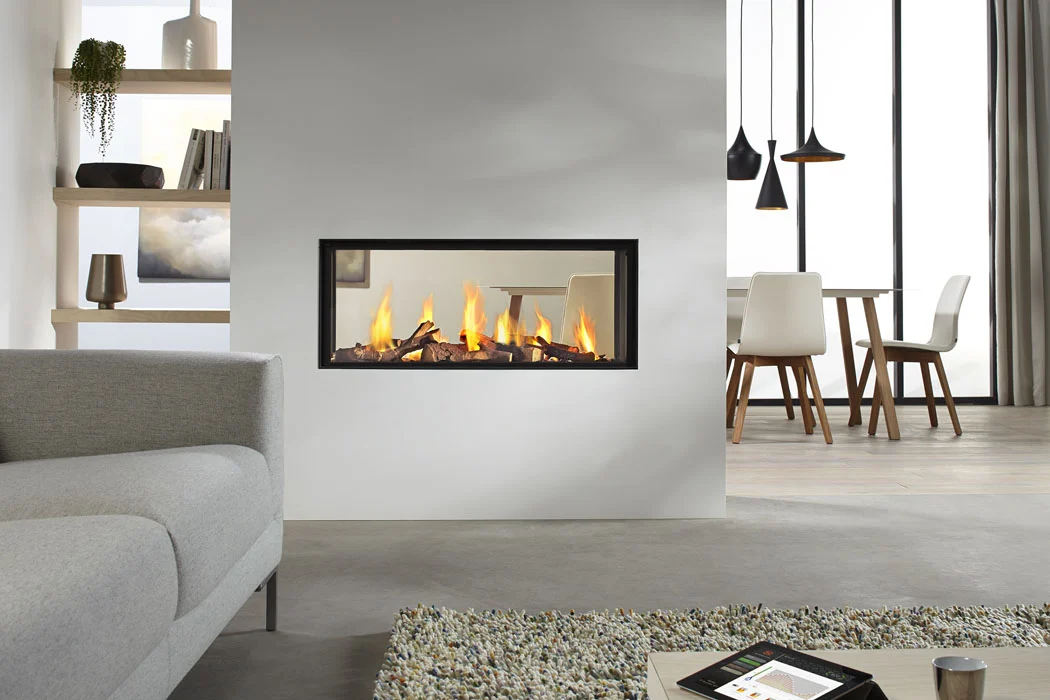 DRU Metro 100XT Tunnel Eco Wave Gas Fire