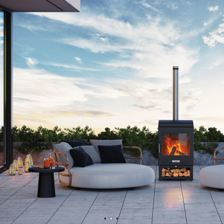 Dragonfly Hestia Heat 50 Outdoor Wood Burning Stove