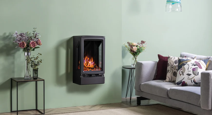 Gazco Vogue Midi T Electric Wall Mounted Stove