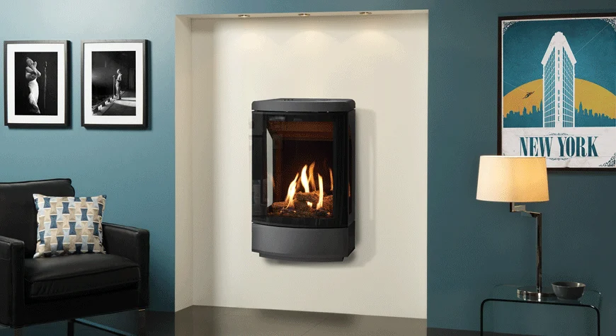 Gazco Loft Wall Mounted Gas Stove