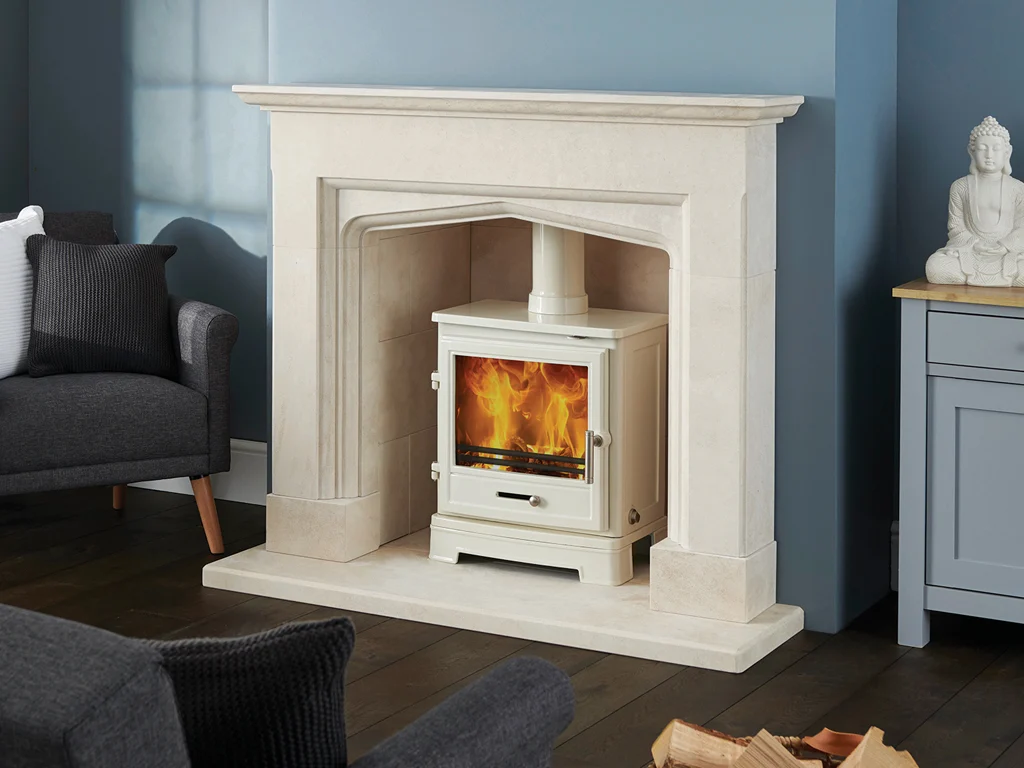 Capital Astwick 54" Limestone Fireplace Surround