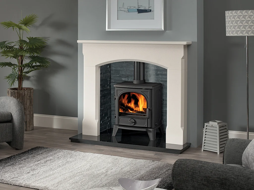 Capital Bellingham 54" Limestone Fireplace Surround