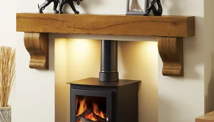 Focus Deep Beams for Fireplaces