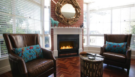 EcoSmart Grate 36 Bioethanol Fireplace Insert