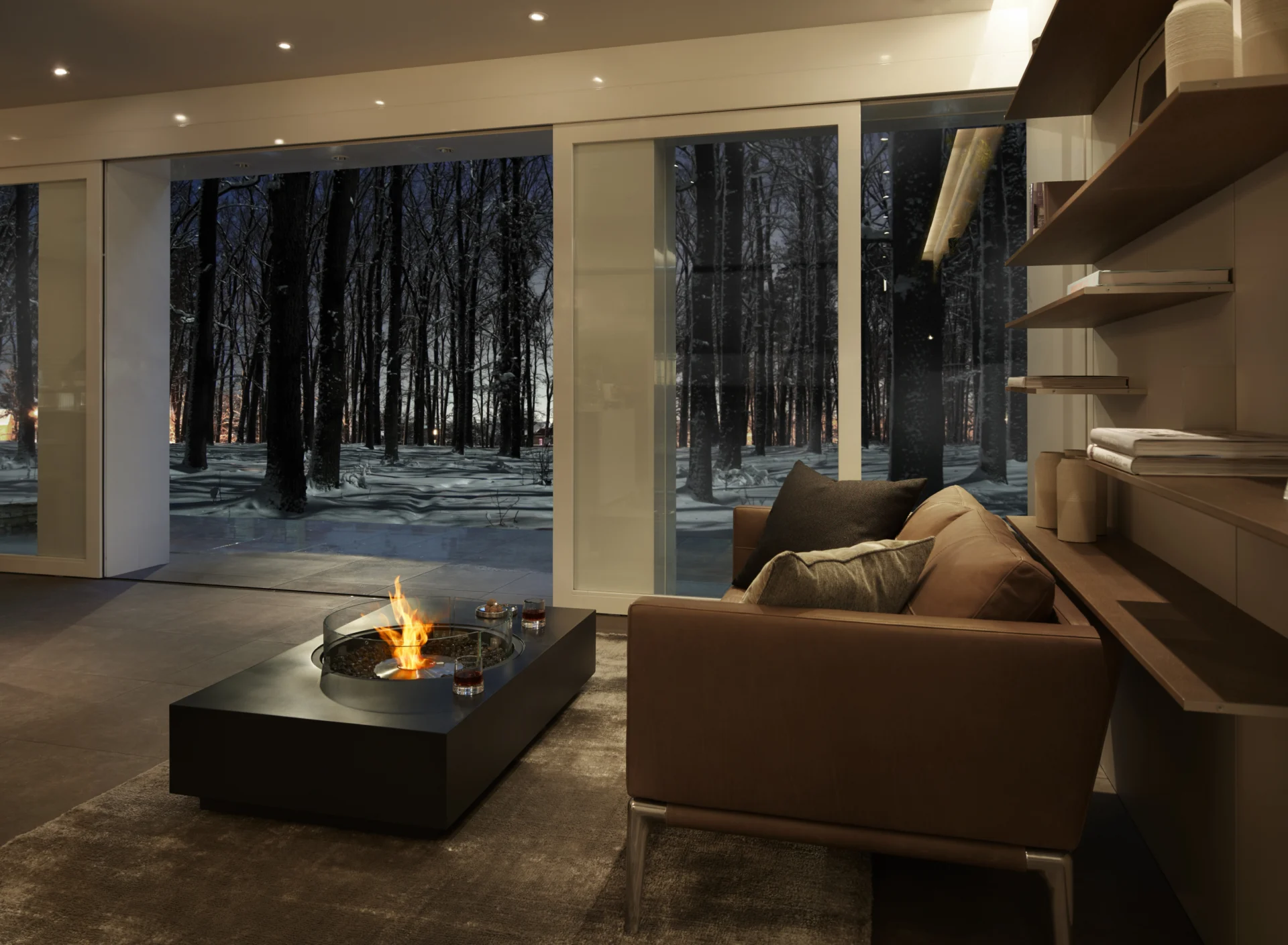 EcoSmart Martini Outdoor Bio Ethanol Fire Table - Image 4
