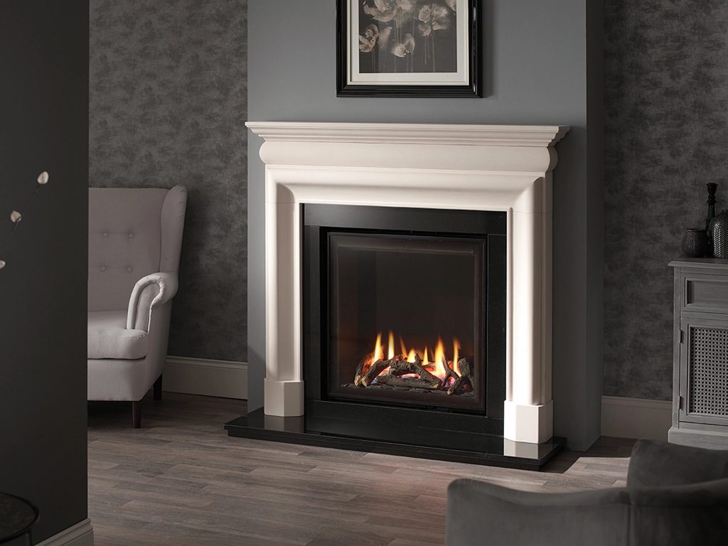 Capital Mulholland 54" Limestone Fireplace Surround