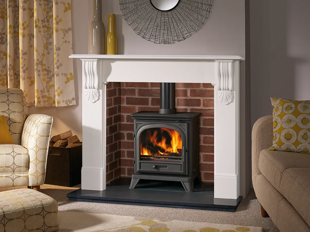 Capital Nuffield 56" Limestone Fireplace Surround